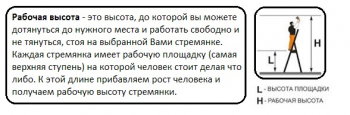 TRIBILO Универс. лестница из трёх частей, 3 х 6 перекладин